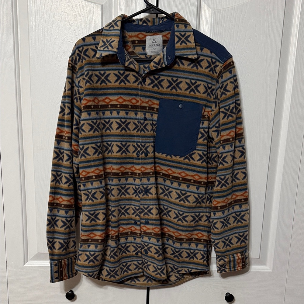 Ascend Multicolor Geometric Shirt